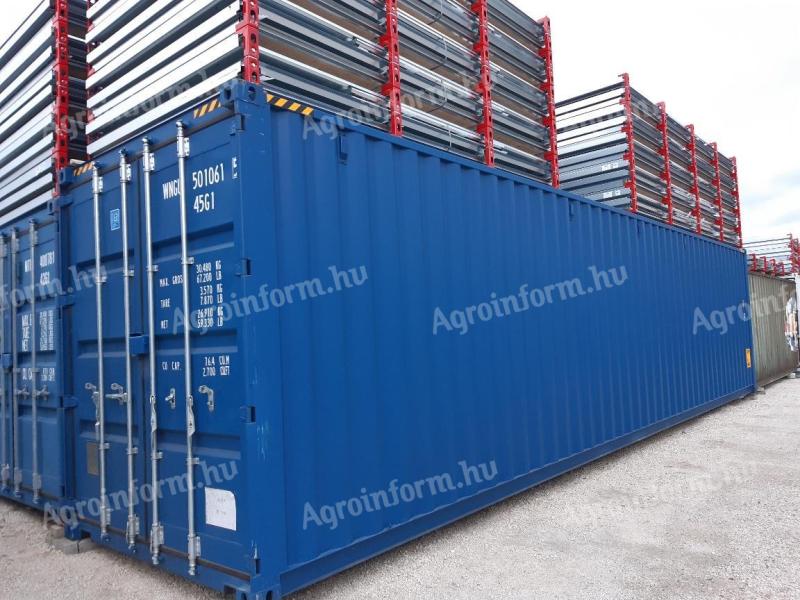 OFERTĂ SPECIALĂ 40' HC extra mare nou / nou container de depozitare marin de unică folosință, container de depozitare, 40 ft