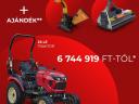 Dárkový drtič + drtič větví / Traktor Yanmar, 26 k, s převráceným rámem, japonský malotraktor / SA426V-R