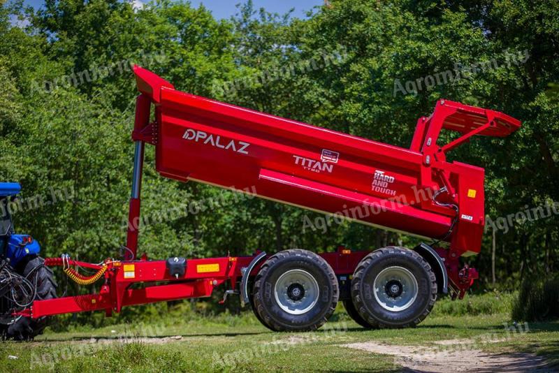 PALAZ TITAN tandem prikolica za kornjače od 20 tona